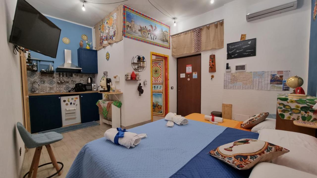 パレルモLa Bedda Siciliaアパートメント エクステリア 写真